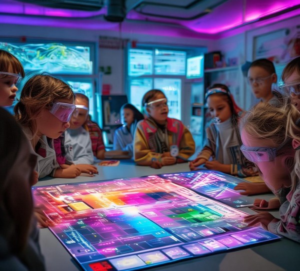 五年级信息科技动态流程图的探索未来科技的奥秘